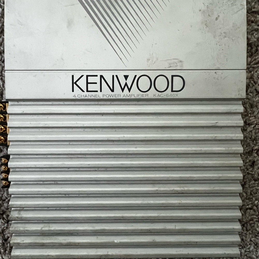 Kenwood Amplifier KAC-646X